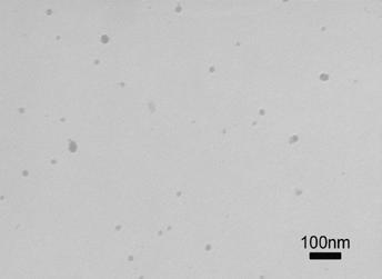 Η εικόνα από το ηλεκτρονικό μικροσκόπιο TEM εμφάνισε σφαιρικά νανοσωματίδια με αραιή κατανομή και μέγεθος~20nm, το οποίο μέγεθος έρχεται σε συμφωνία με το μέγεθος που υπολογίσαμε με τη μέθοδο Sherrer.