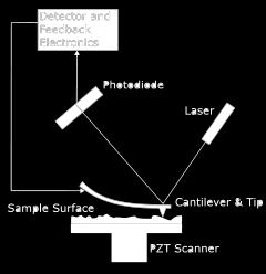 5.7 Μικροσκόπιο ατομικής δύναμης AFM Σε όλες τις τεχνικές σάρωσης μικροσκοπίου Probe (SPM) μια άκρη αλληλεπιδρά με την επιφάνεια του δείγματος μέσω ενός φυσικού φαινομένου.