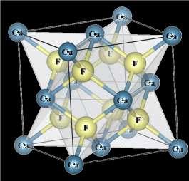 Κξύζηαιινη ηύπνπ Α m Υ p ε δνκή ηνπ CaF 2