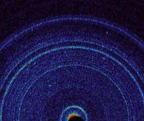 First X-ray diffraction view