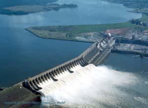 Tucurui dam Guri (Simón Bolívar) Itaipu Three Gorges Η υδροηλεκτρική ενέργεια στην