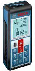 Μετρητής αποστάσεων με λέιζερ GLM 100 C Professional Η έξυπνη λύση για να μεταφέρετε και να τεκμηριώσετε τα αποτελέσματα των μετρήσεων σας Μεταφορά δεδομένων μέσω Bluetooth (λειτουργικά συστήματα