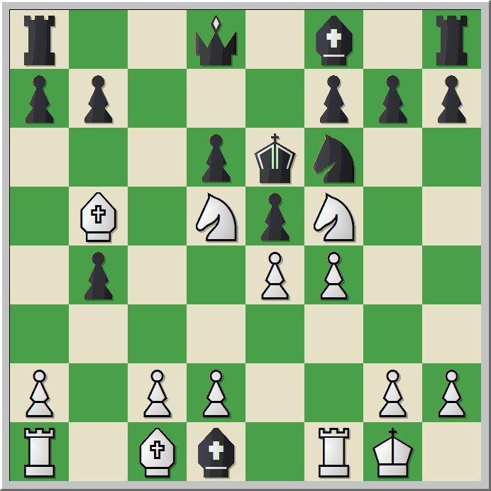 β) Παίζουν τα λευκά και κάνουν µατ σε 2 κινήσεις γ)