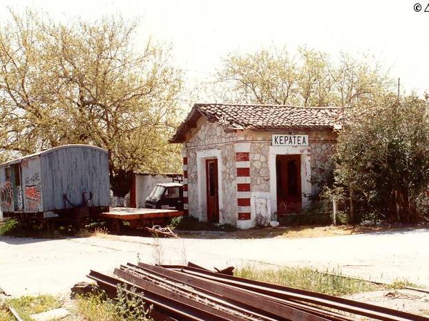 Ένα βαγόνι, μερικές σιδηροτροχιές, ο