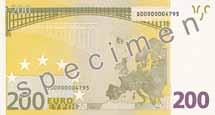 Στην οπίσθια όψη κάθε τραπεζογραμματίου ευρώ διακρίνεται μια δορυφορική εικόνα της Ευρώπης και