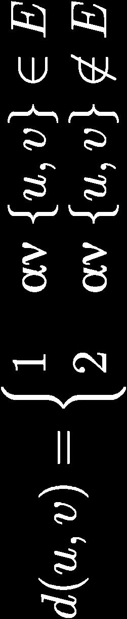 Συμμετρικές αποστάσεις: G έχει κύκλο Hamilton ανν I G έχει περιοδεία μήκους V. TSP(1, 2) P Metric TSP.