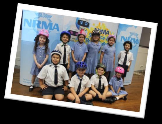 part in the NRMA Road Safety Incursion where they learnt correct protocols