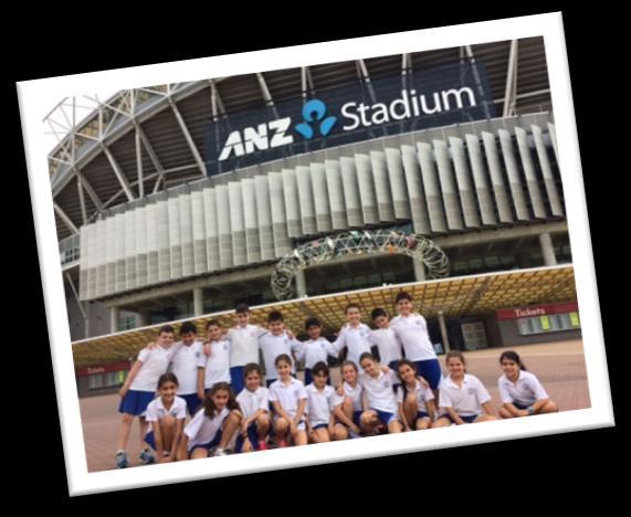 an excursion to the ANZ stadium.