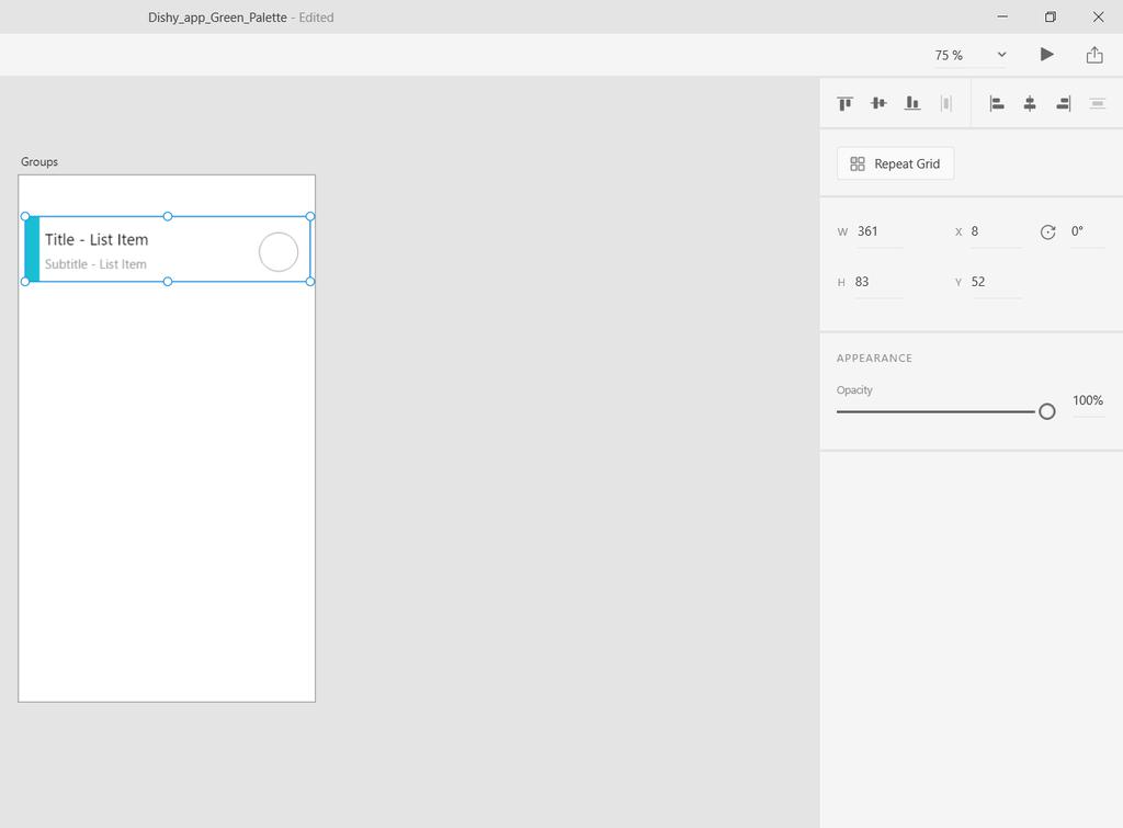 You can choose a shape or a group of shapes and press the Repeat Grid