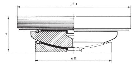 Συνηθέστερα κατασκευάζονται από PTFE (πολυτετραφθοροαιθυλένιο) το οποίο είναι υλικό με πολύ μικρό συντελεστή τριβής. Στο σχήμα 8 φαίνεται σχηματικά ένας σεισμικός μονωτήρας τέτοιου τύπου.