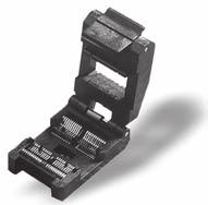 of Sides with ontacts esign Number MF=Flanged Unmarked = Not Flanged Series I189 (Open Top) SOP, TSOP Type I & II Insulation Resistance: 1,000MΩ min. at 100V, pitch 0.4, 0.5 1,000MΩ min.