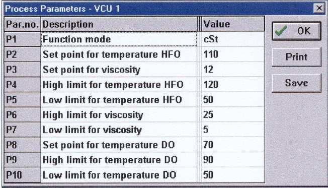 Main settings 9.