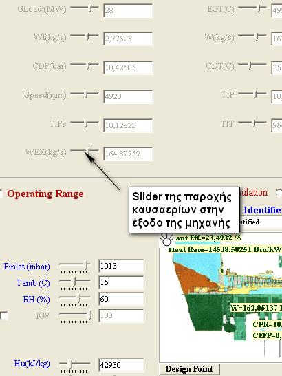 5.36 ΚΕΦΑΛΑΙΟ 5 pr ef = pr 2 1 = ef is,2 is,1 ενώ για τις διορθωμένες παροχές ακολουθείται η σχέση N2 q2 = q1 N 1 Sub Idle Extrapolation: Για τον υπολογισμό των νέων χαρακτηριστικών χρησιμοποιούνται