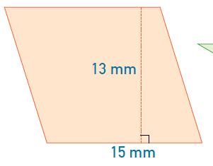 Εμβαδόν ορθογωνίου Εμβαδόν τριγώνου Παράδειγμα υπολογισμού εμβαδού τριγώνου: Να συμπληρώσεις τον πίνακα, για να υπολογίσεις το εμβαδόν