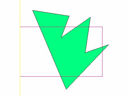 3.2.1- Ο ΑΛΓΟΡΙΘΜΟΣ ΤΩΝ Sutherland-Hodgeman ΓΙΑ POLYGON CLIPPING: Η βασική ιδέα είναι ότι κόβουμε το πολύγωνο κατά μήκος των περιοριστικών γραμμών του