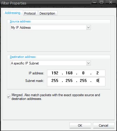 Στο IP Address πεδίο εισάγουμε την διεύθυνση IP μας και την μάσκα υποδικτύου στο πεδίο Subnet Mask (όπως φαίνεται στην