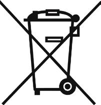 Disposal of old electrical and electronic equipment If you see this symbol on the product or on its packaging, you should hand the product over to the applicable collection point for the recycling of