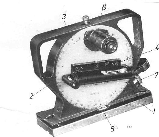Ugaona libela sa mikroskopom 7.. VIŠESTRUKA MERILA Na slici prikazana je ugaona libela firme Zeiss.
