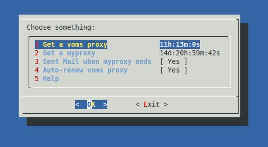 Παράρτημα Β - Οδηγίες εγκατάστασης και χρήστης του προγράμματος Σχήμα 8.1 1 Tο εργαλείο proxy-tools Ο χρήστης παραπέμπεται να ενεργοποιήσει την επιλογή 1.