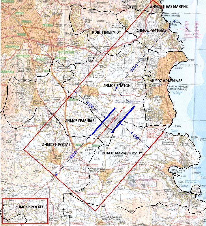 Πίνακας 3.3 Α/Α 1 ΚΑΛΛΙΚΡΑΤΕΙΟΣ ΔΗΜΟΣ ΣΠΑΤΩΝ - ΑΡΤΕΜΙΔΑΣ ΔΗΜΟΤΙΚΗ ΕΝΟΤΗΤΑ ΕΚΤΑΣΗ ΕΝΤΟΣ ΤΗΣ ΠΕΡΙΟΧΗΣ ΜΕΛΕΤΗΣ ΑΣΤΙΚΗ-ΗΜΙΑΣΤΙΚΗ ΠΕΡΙΟΧΗ (Εκτίμηση) ΑΓΡΟΤΙΚΗ ΠΕΡΙΟΧΗ (Εκτίμηση) ΣΠΑΤΩΝ 45.750στρ. 9.000στρ.