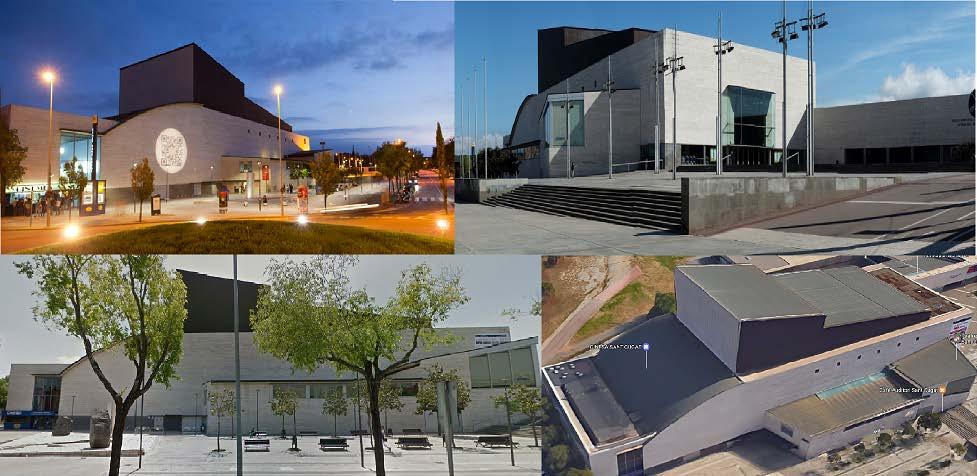 4 Θέατρο Σαν Κουγκάτ Sant Cugat Theatre, Ισπανία Κοντά στο δημαρχείο του Σαν Κουγάτ βρίσκεται και το θέατρο του Σαν Κουγάτ.