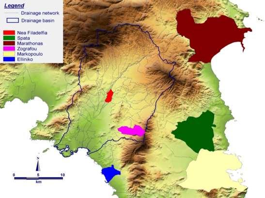 Hourly rainfall depth (mm) Hourly rainfall depth (mm) Επιπτώσεις (6/9) Το πλημμυρικό επεισόδιο της 21-22/10/1994 Hourly rainfall depth (mm) Hourly rainfall depth (mm) Hourly rainfall depth (mm)