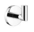 S07710015 TOWEL RING S07710006 - HOOK S07710014 - DOUBLE HOOK Towel Ring Hook DIM 96 x 59 x 55 mm chrome DIM186 x 228 x 70 mm chrome DIM 54 x 59 x 55 mm chrome.