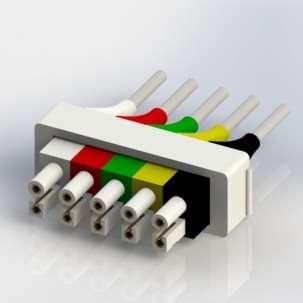 Page [81] AA (C-R-F-L-N) Yoke LD-3SI ECG Leads LD-3CI LD-5SI