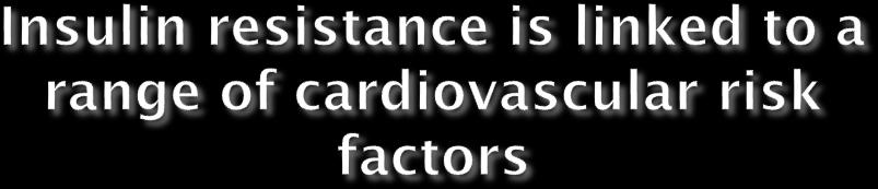 Insulin resistance IR