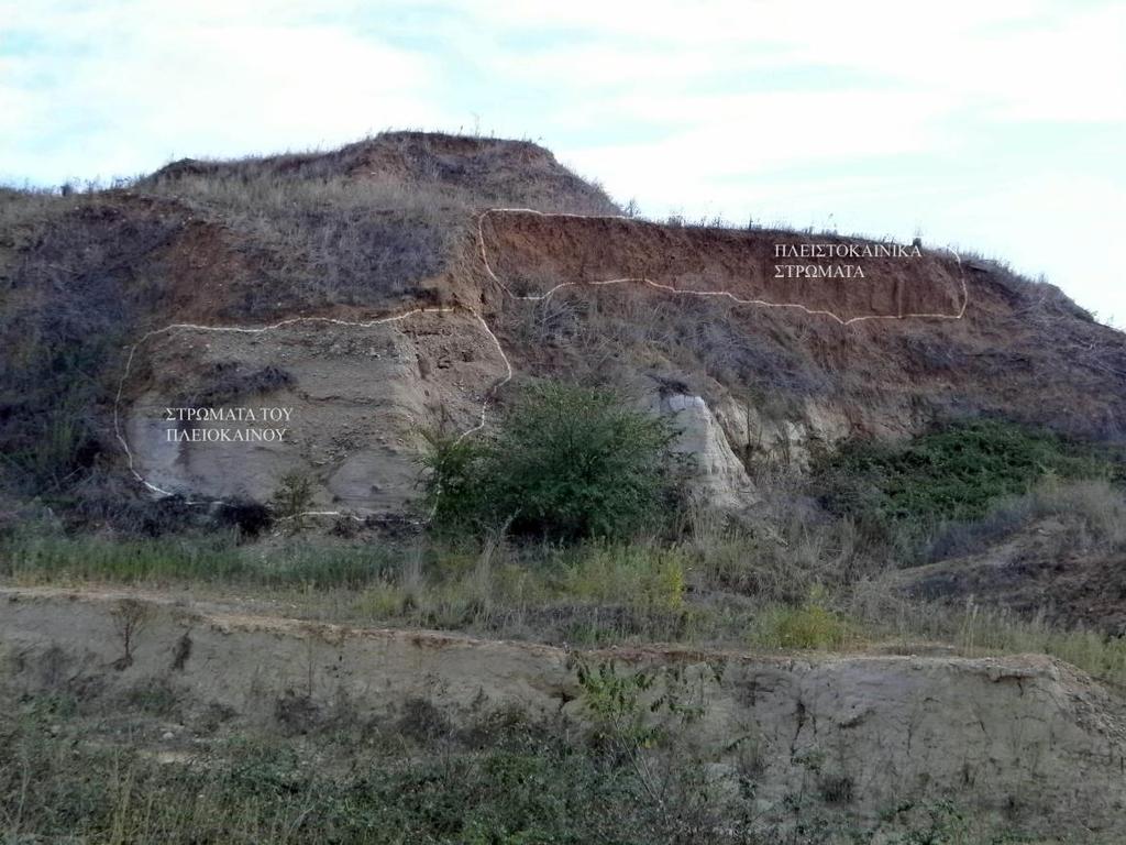 Εικ. 7 Ραχώνα. Άποψη της αναβαθμίδας όπως είναι σήμερα.