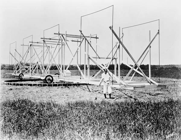 του κέντρου του Γαλαξία από τον Jansky 1931 (Bell Labs),