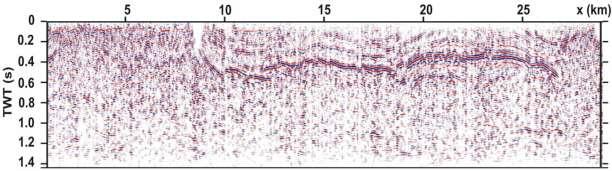 2.4 Ερμηνεία της σεισμικής γραμμής Ζ1 Η σεισμική μελέτη στη Μεσσαρά περιλαμβάνει 7 σεισμικές γραμμές, εκ των οποίων 3 έχουν διάταξη σχεδόν Α-Δ και οι υπόλοιπες 4 τέμνουν σχεδόν κάθετα τις πρώτες.