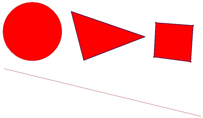 POGLAVLJE 1. KONVEKSNI SKUPOVI 3 Slika 1.1: Primjeri konveknih skupova u ravnini x = m λ i m i i=1 gdje su λ i 0, i = 1,..., m realni brojevi takvi da je m i=1 λ i = 1.