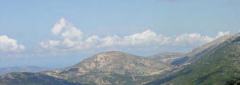 176 ΠΡΟΪΣΤΟΡΙΚΗ ΚΑΙ ΙΣΤΟΡΙΚΗ ΠΕΡΙΟΔΟΣ ορεινά διαμερίσματα του νησιού, είναι τα εξής: δύο είδη σίτου (Triticum), ο σκληρός και ο μαλακός, κριθάρι (Hordeum), βρώμη (Avena) και σε μικρότερο ποσοστό