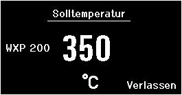 WX 1 5-17 Kuva 2: WX 1 ja kytketty juottotyökalu Ohje Kuva 1 Juotosasemaan WX 1 voidaan kytkeä vain sellaisia juottotyökaluja, joissa on sopivat liitäntäpistokkeet.