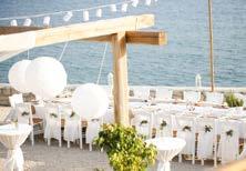 58 Γάμος στη Μήλο / Weddings Milos Events Η ομάδα του Milos Events σας προσφέρει όλες τις υπηρεσίες που