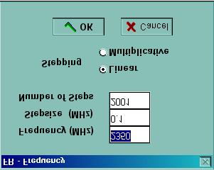 Εικόνα 7.13 o Frequency: Ορίζεται το αριστερό άκρο του εύρους συχνοτήτων στο οποίο θέλουμε να γίνει η προσομοίωση.