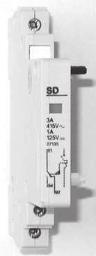 Reference (V AC) (V DC) od 9mm MX + OF naponski okidač M podnaponski okidač 0 45 736 0 0 0 5 737 4 48 4 48 738 M trenutni 0 40 0 40 740 Ms (00 ms) 0 40 0 40 743 OF pomoćni kontakt SD alarmni kontakt