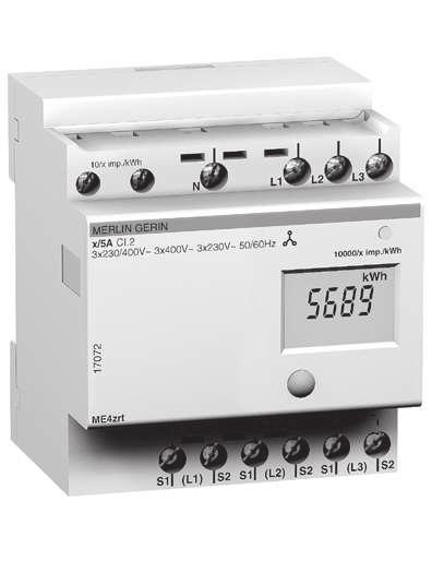 99 MWh - ME4zrt sa strujnim transformatorom CT <= 50 A: 99.99 MWh - ME4zrt sa strujnim transformatorom CT > 50 A: 999.