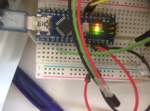 Analog sensor connections ; powering and A0 as readout