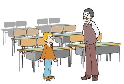 20/21 Ο δάσκαλος είπε του Δημήτρη ότι είναι αστέρι.