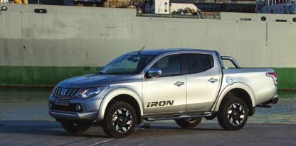 Πιο σπορ από ποτέ το Mitsubishi L200 µε το πακέτο Iron Τη διάθεση του πακέτου εξοπλισµού Iron που τονίζει τα δυναµικά και σπορ χαρακτηριστικά της 5ης γενιάς του L200 ανακοίνωσε η εταιρεία Αδελφοί