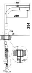 3156600335 345,97 429,00 Διάμετρος 50x50mm Κεραμικός