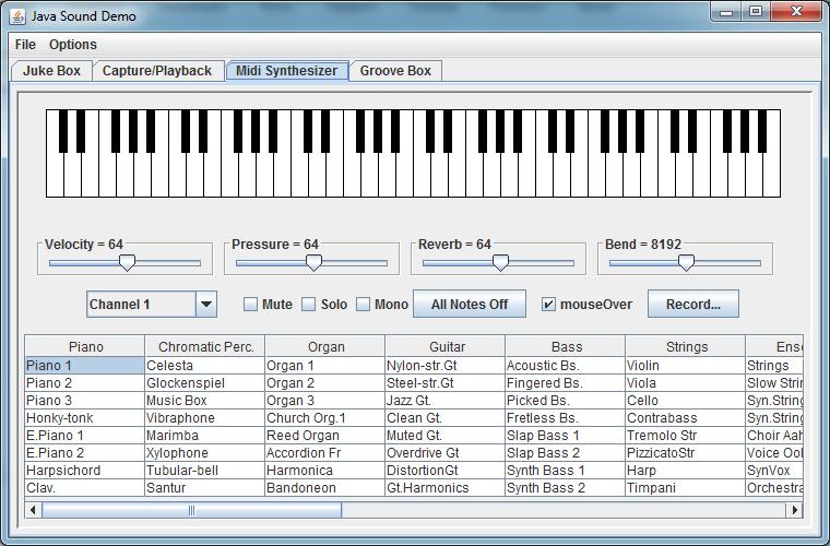 Εικόνα 60. Ένα MIDI synthesizer. Στη συγκεκριμένη ενότητα έγινε μια μικρή παρουσίαση της μορφής MIDI και της λειτουργικότητάς της.