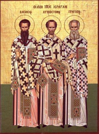 the Theologian, January 25, and Saint John Chrysostom, January 27. This combined feast day, January 30, was instituted in the eleventh century during the reign of Emperor Alexios Comnenus.