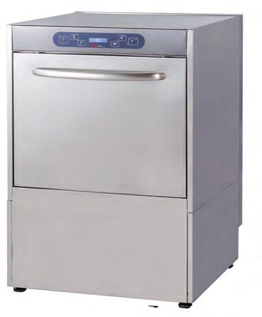 E600 Διπλό τοίχωμα - Double skin Άνοιγμα πόρτας 390 mm - Door clearance 390 mm Στάνταρ αντλία αδειάσματος - Standard draining pump Ανοξείδωτα μπεκ πλύσης και ξεβγάλματος - Stainless steel wash and