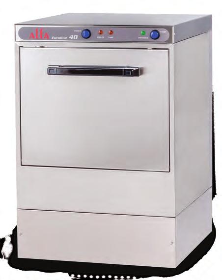 ηλεκτρομηχανικά / ELECTOMECHANICAL EuRoLINE 40 7 Άνοιγμα πόρτας 320mm - Door clearance 320 mm Διπλό τοίχωμα πόρτας - Double skin door