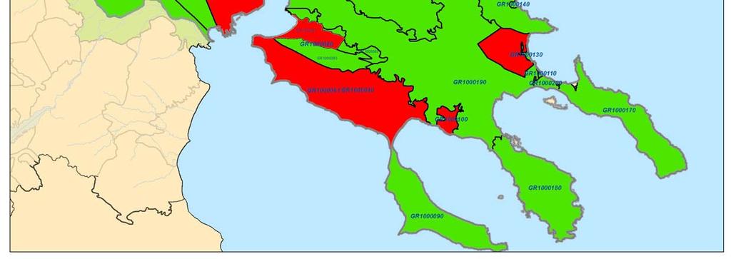 Ποιοτική κατάσταση ΥΥΣ Υδατικού Διαμερίσματος