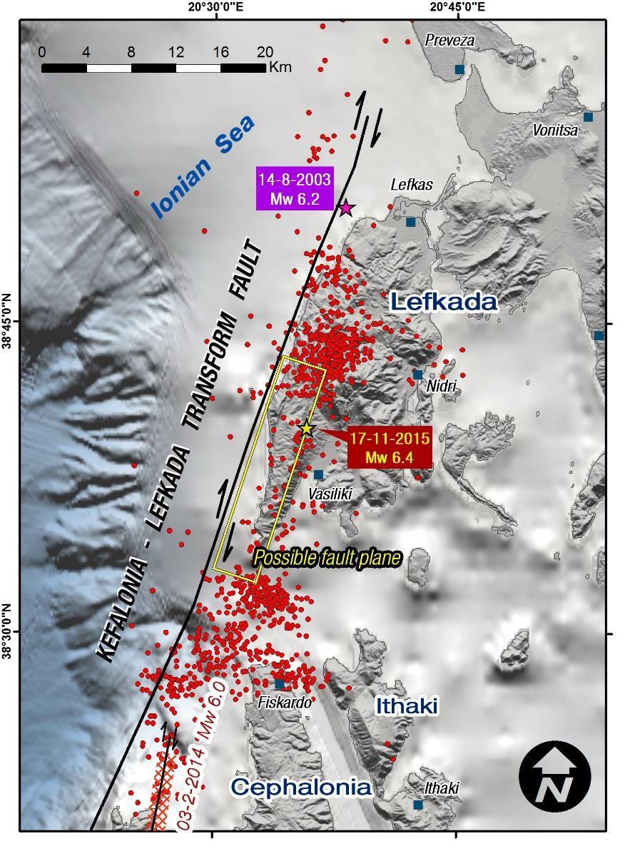 The goal of this article is to provide information regarding the spatial distribution, and characteristics (incl. dimensions where it was feasible), of the earthquake-induced geological effects.