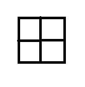 Εικόνα 2. Τετραγωνικός κόμβος Τα ανωτέρω τρία σχήματα κόμβων χρησιμοποιούνται ευρέως και είναι κοινά αποδεκτά.